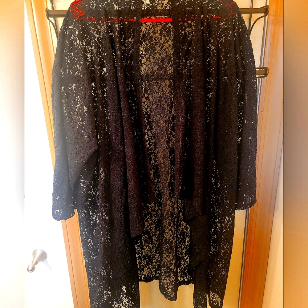 Lace cover up